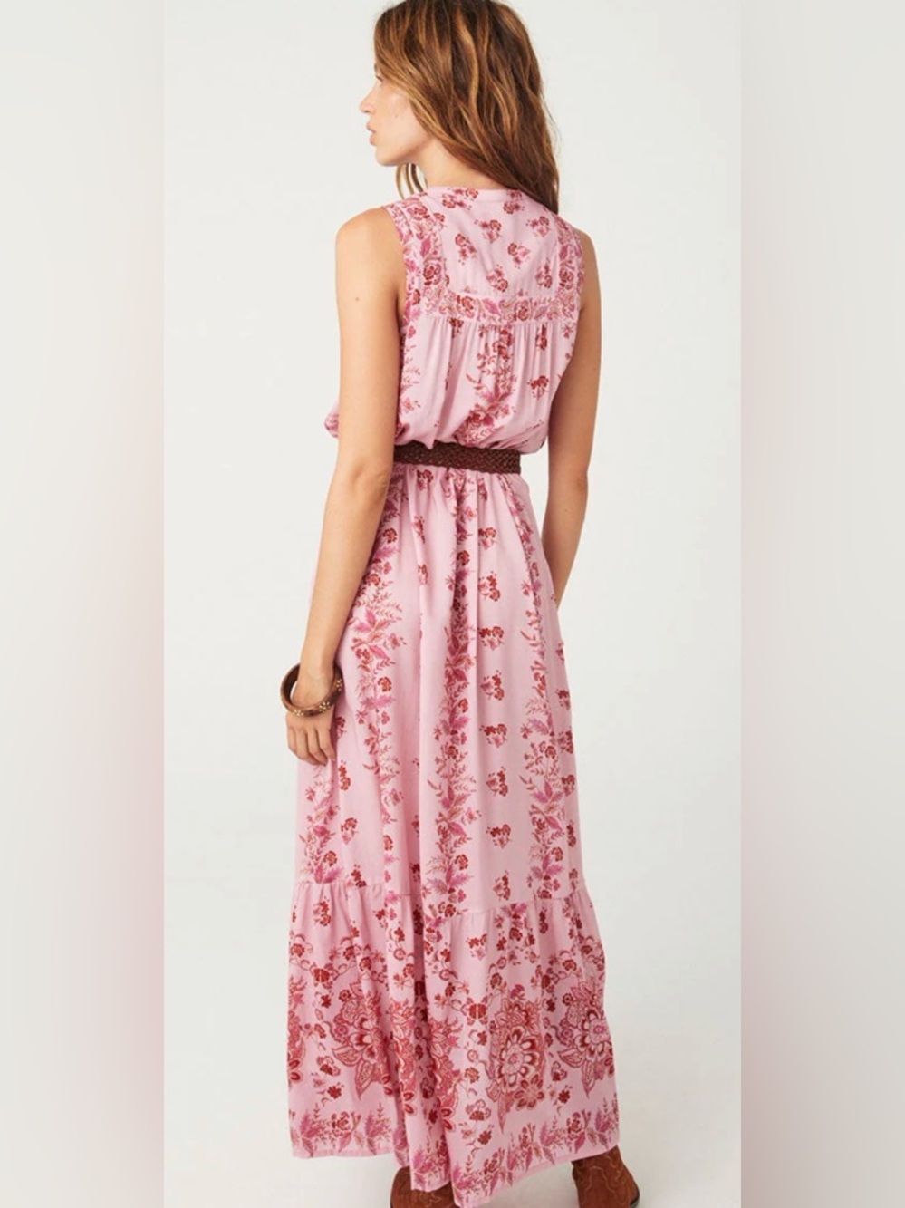 Spell Rebel Spirit Button Through Maxi Dress - Picture 3 of 8